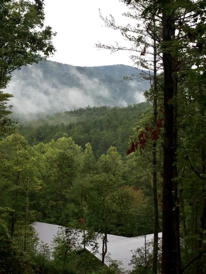 Mountain-Top Cabin Get-Away With Hot Tub And A View Sautee Nacoochee ภายนอก รูปภาพ